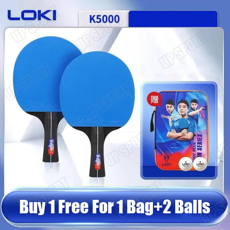 Loki Table Tennis Racket Double Rackets Training Professional ...