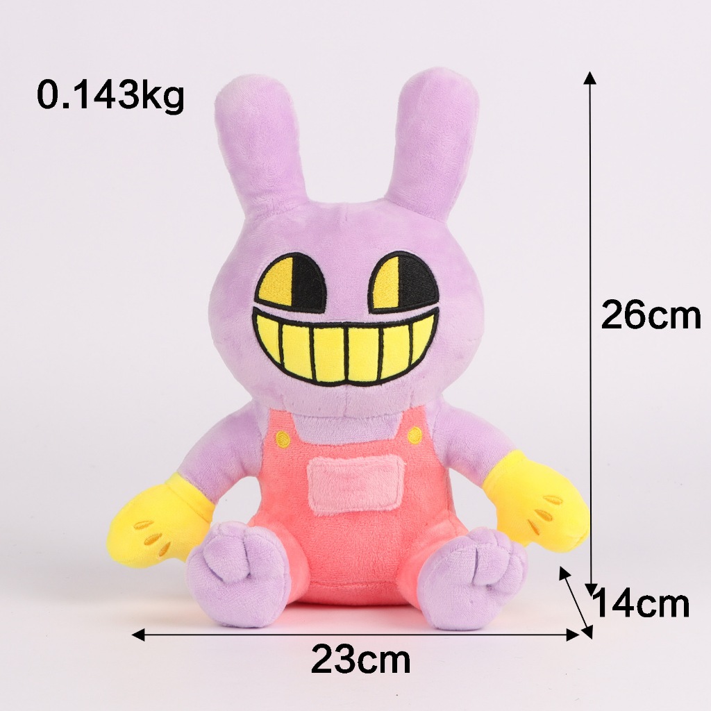 25cm The Amazing Digital Circus Jax Plush Toy Cartoon Anime Pomni ...