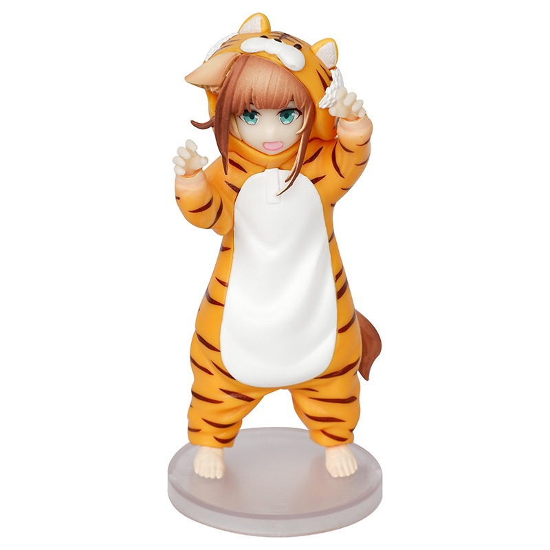 13cm Nekopara Other Where Anime Figure Soybean Flour Cosplay Tiger Eat ...