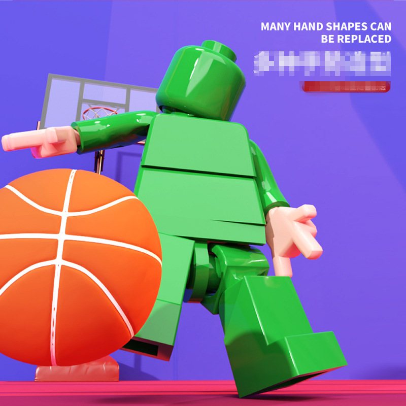 Super Movable Free Action Building Block Figure With Different Hand ...
