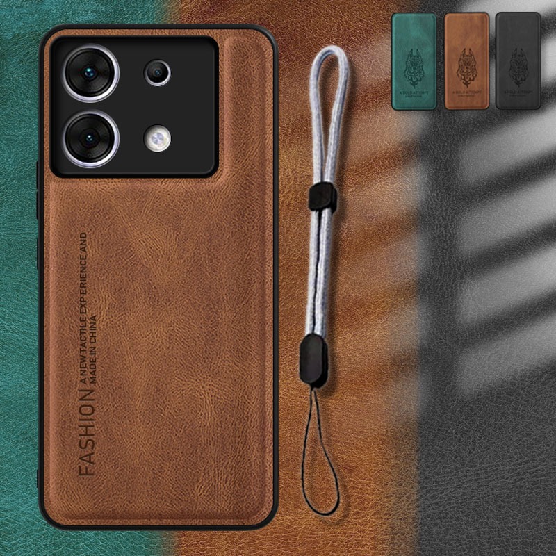 Leather Case For Infinix Zero 30 5G X6731 Phone Case with Adjustable ...