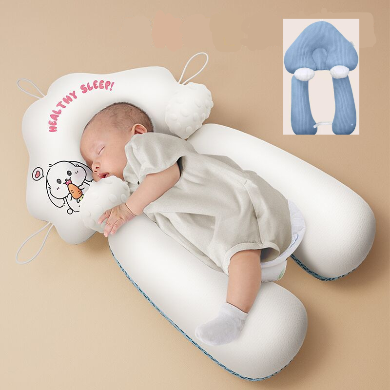 Baby Pillow Newborn Baby Soft Head Pillow Baby Antiflat Head Soft And