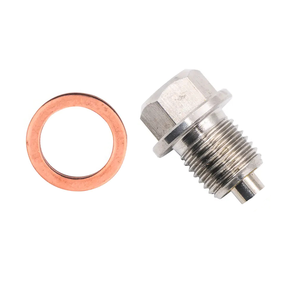 Universal M12 M14 M16 M18*1.25/1.5 Engine Dress Up Magnetic stainless ...