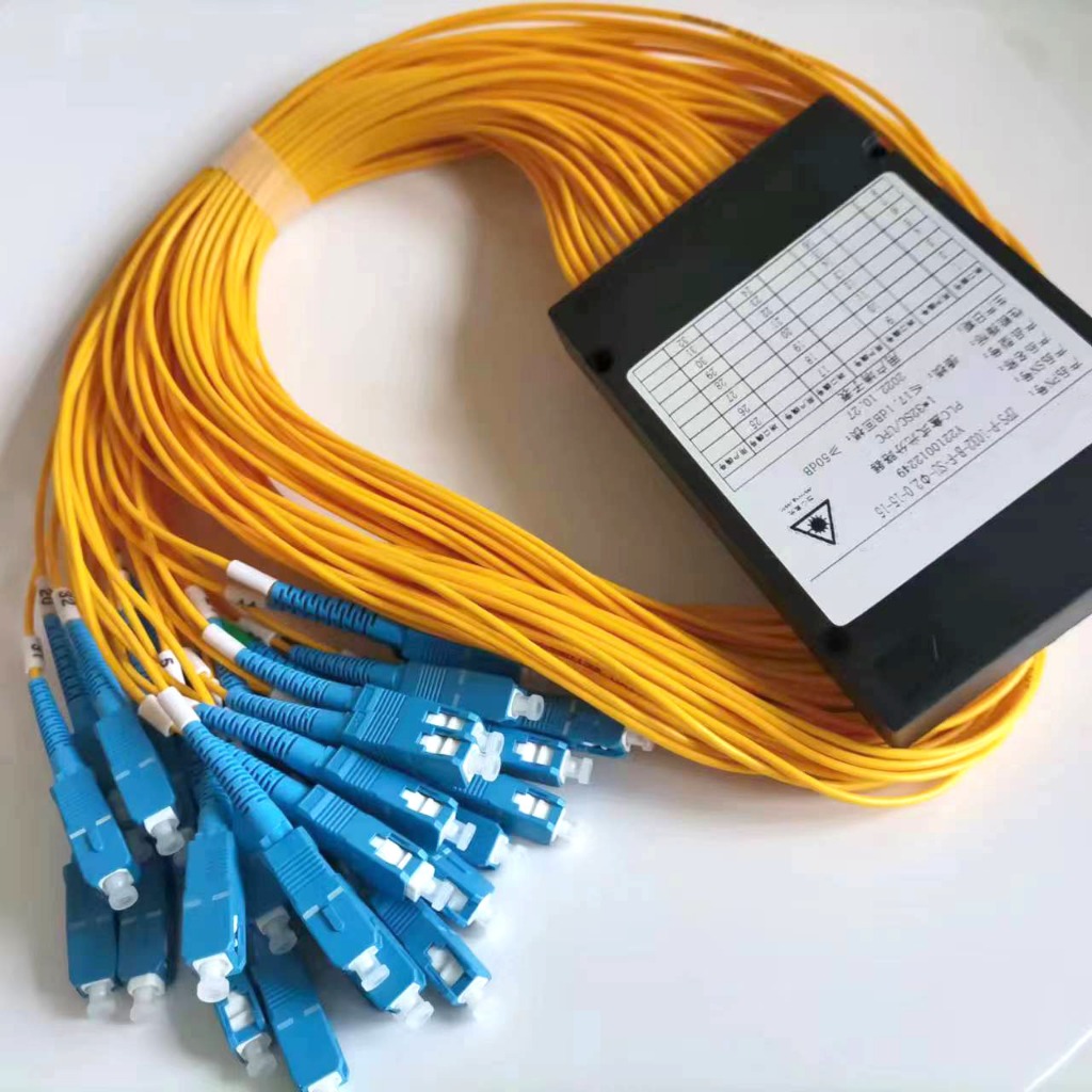 1x32 SC UPC Fiber Optic PLC Splitter Pigtail Splitter Single Mode ...