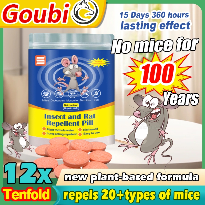 12 pieces per pack GB mothballs for rats rat poison mouse trap for big