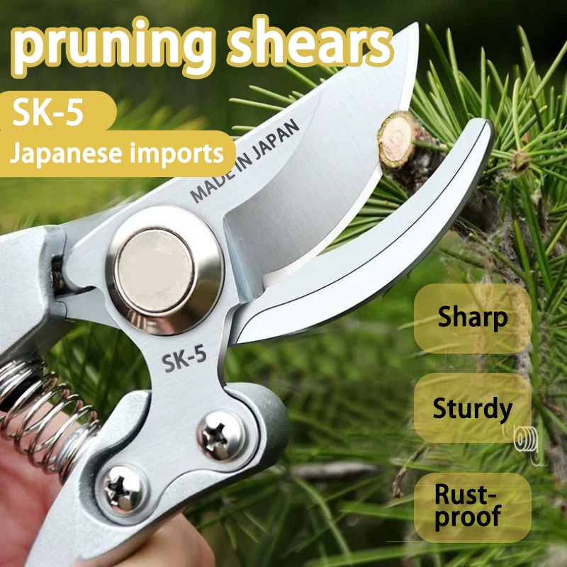 Made in Japan SK5 Steel Tree Thick Branch Scissors Pruning Scissors