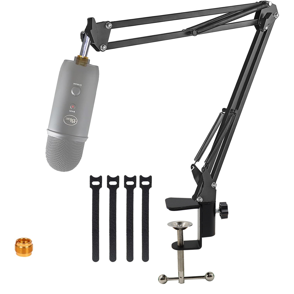 Boom Arm for Blue Yeti Mic, Upgraded Heavy Duty Blue nano Microphone