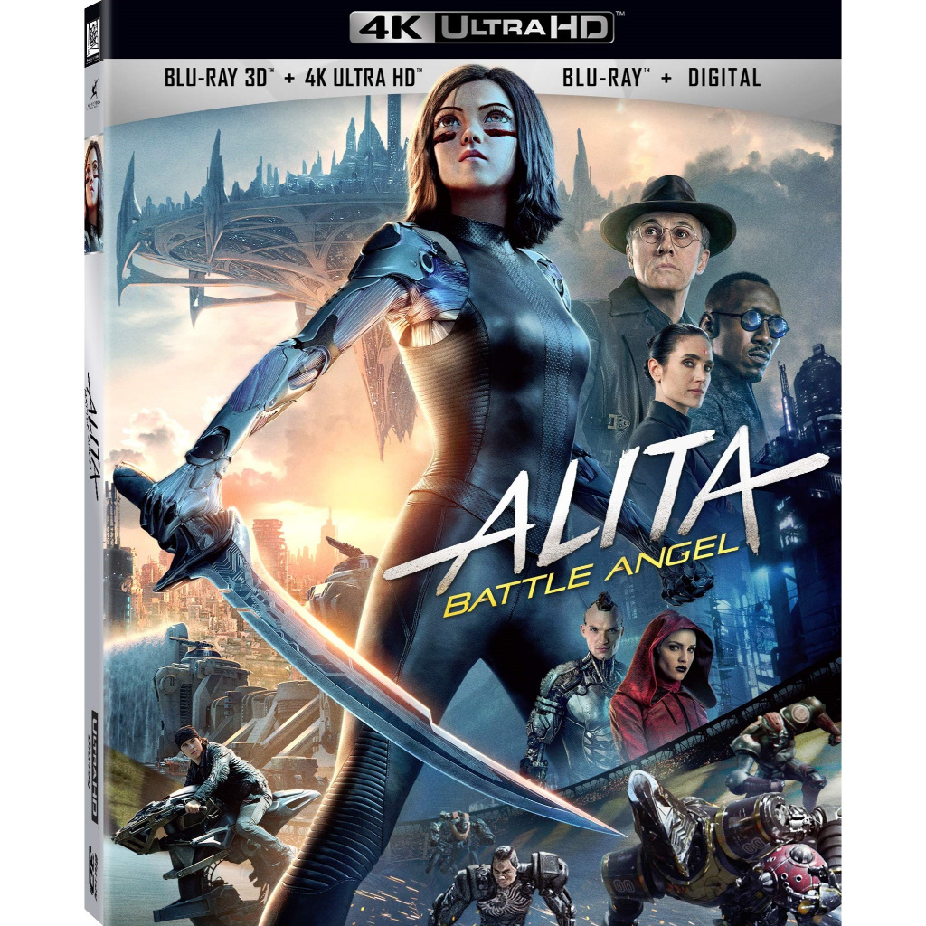 English Ready Stock Blu ray HD Movie 4K UHD 1080P Alita Battle Angel Shopee Philippines