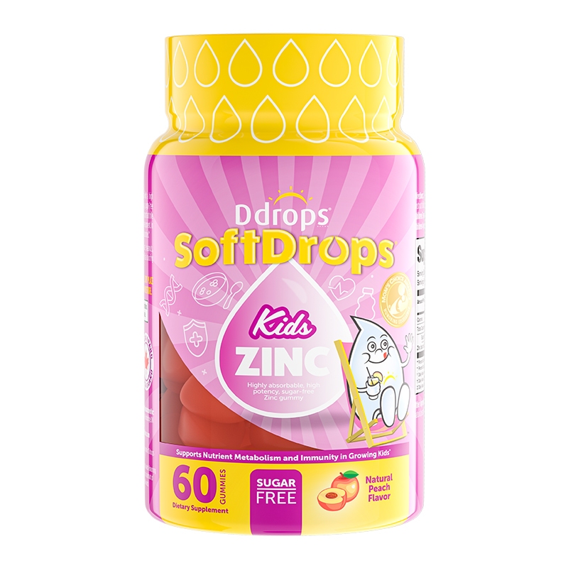 Ddrops Softdrops Kids Gummy. Vitamin Kids Gummies, Multivitamins / Zinc ...