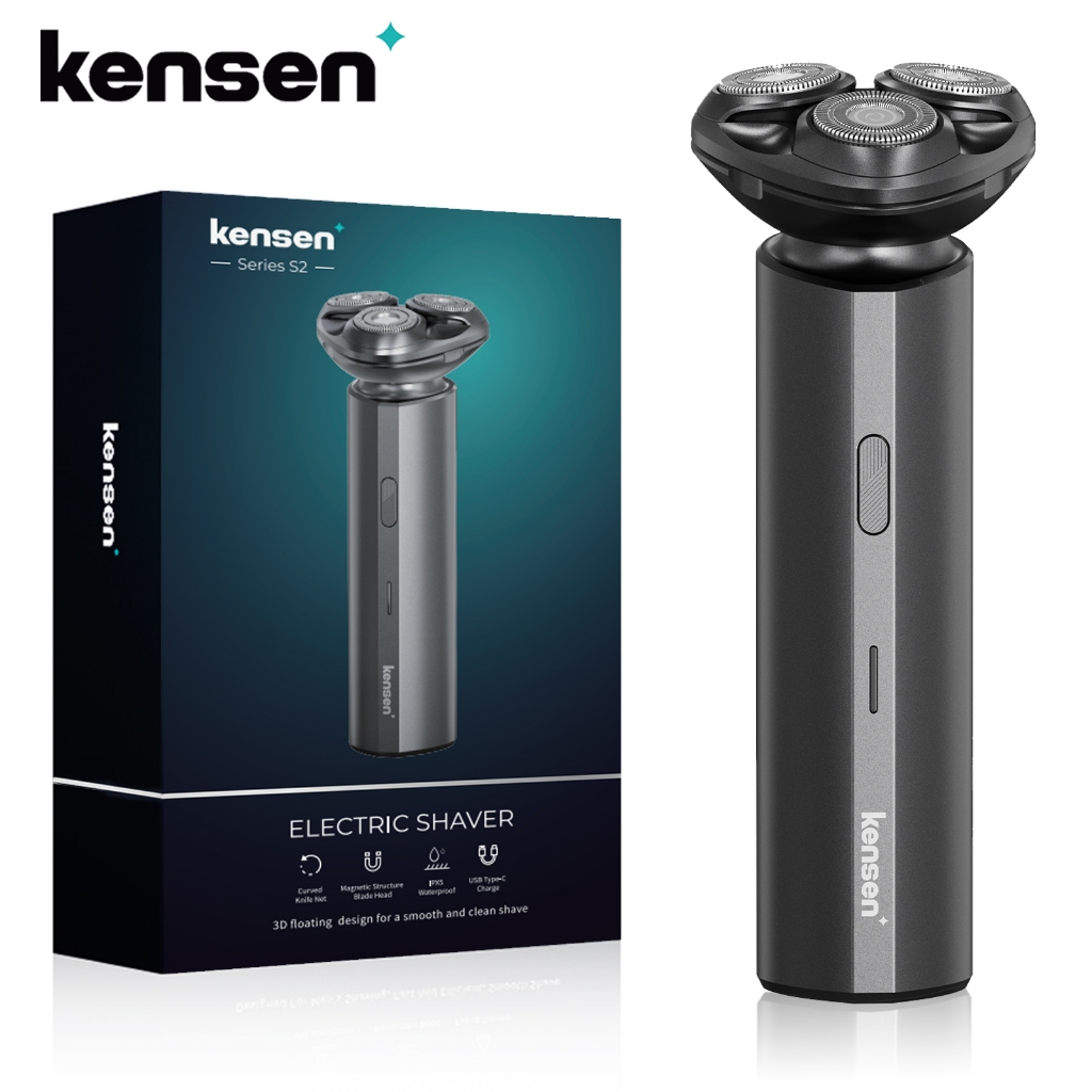 Kensen Electric Shaver 3D Floating Waterproof Shaver Beard Trimmer ...