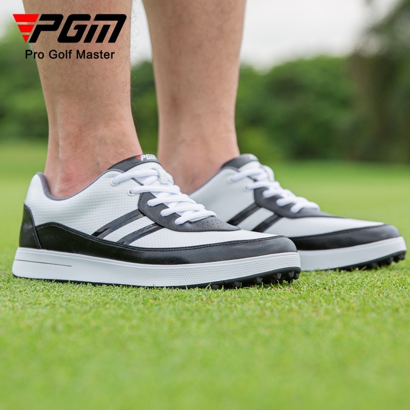 Pgm golf Shoes Men Waterproof Sports Shoes Anti slip Spikes Casual All match golf Men s Shoes XZ299