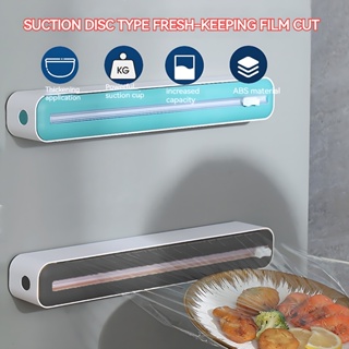 Cling Film Cutter Dispenser, Reusable Food Wrap Cutter, Plastic Wrap  Dispenser With Slide Cutter For Kitchen, Restaurant, Supermarket Packing  Fruits And Vegetables - Temu Philippines