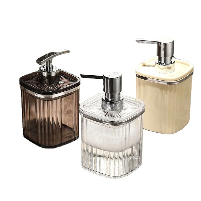 Refillable Soap Dispenser 440ml Lotion Shampoo Shower Liquid Handwash ...