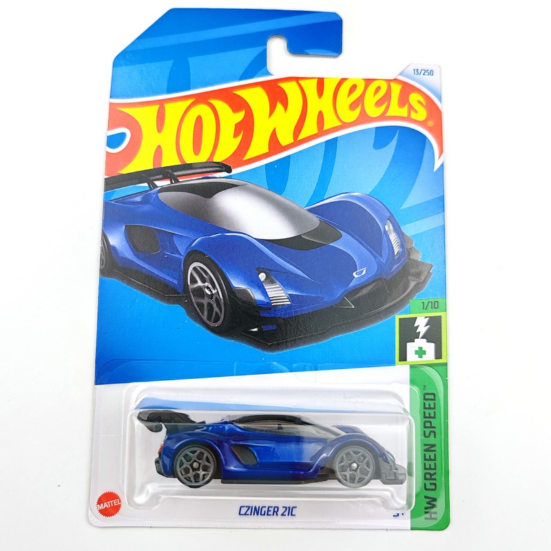 2024-13 Hot Wheels Cars CZINGER 21C 1/64 Metal Die-cast Model ...