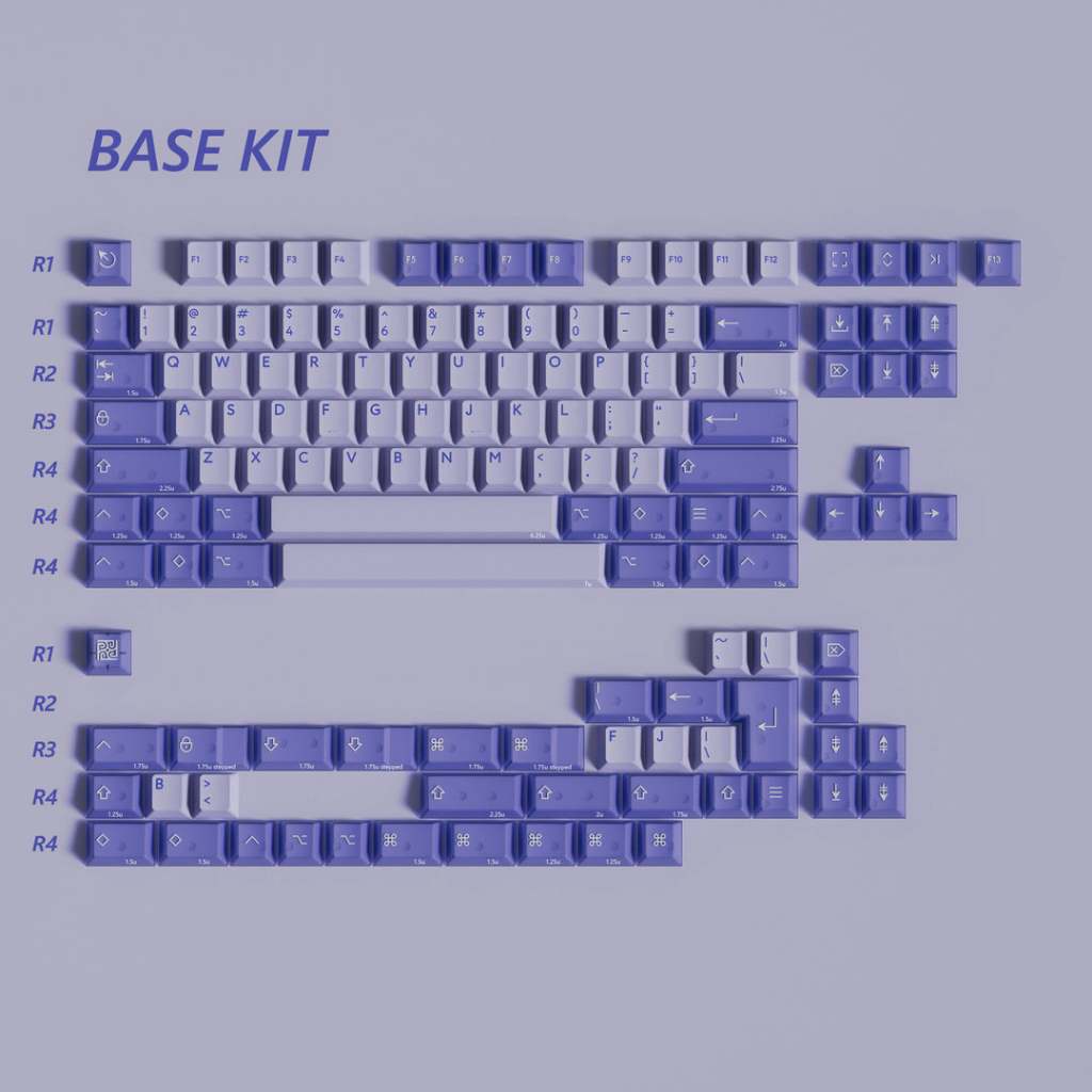 KBDfans PBTFANS FAIRY keycaps ABS Cherry profile keycaps | Shopee ...