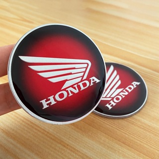 4.5 GAS FUEL TANK FAIRING DECAL REFLECTIVE VINYL WING LOGO STICKER HONDA  RED