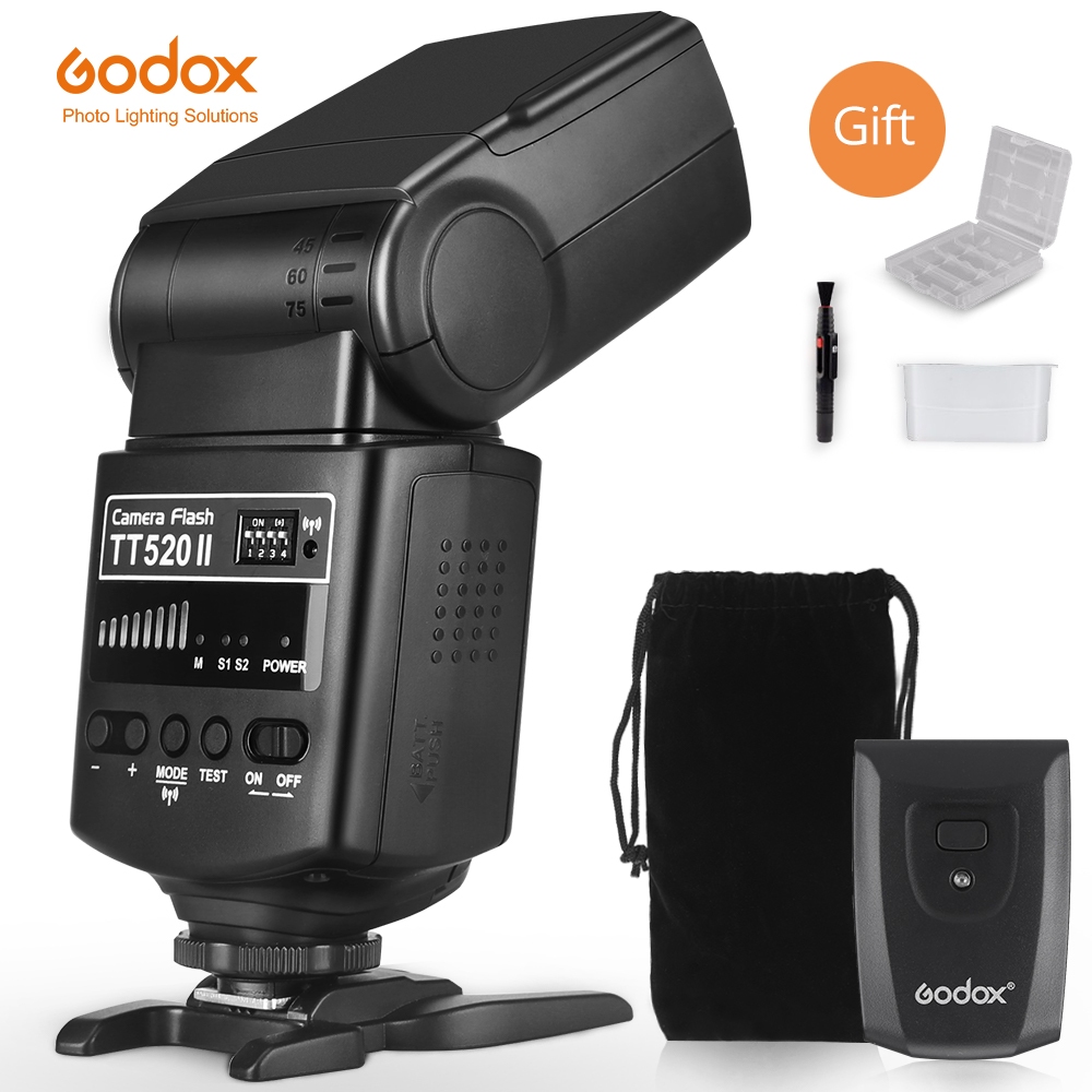 Godox TT520 II Flash TT520II with Buildin 433MHz Wireless Signal