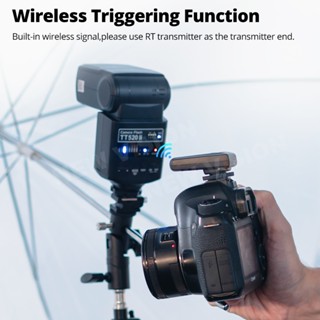 Godox TT520 II Flash TT520II with Build-in 433MHz Wireless Signal ...