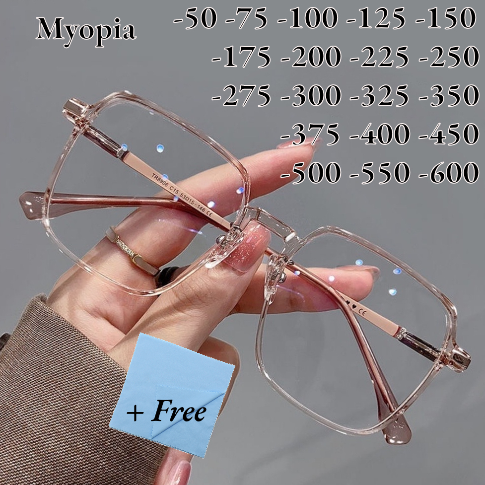 Anti radiation eyeglasses for women Eyeglasses with graded lens