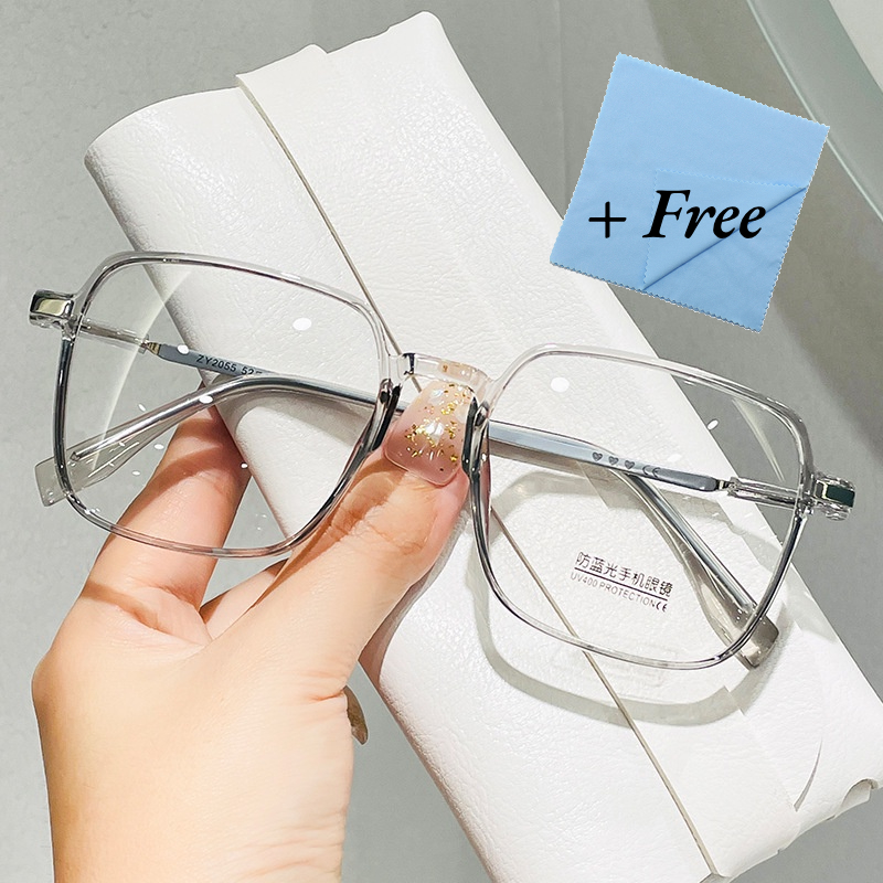 Anti radiation eyeglasses for women Eyeglasses with graded lens ...