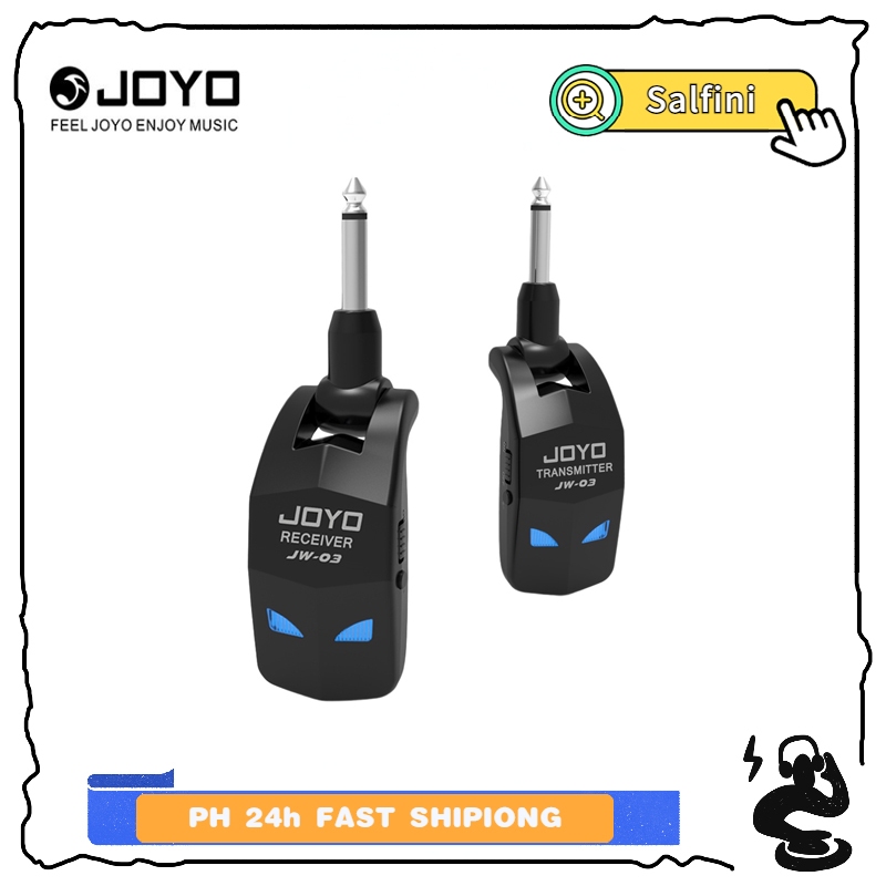 JOYO JW03 2.4GHz 4channel wireless guitar, transmitter receiver