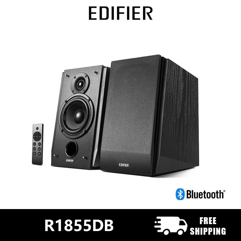 Edifier R1855DB Bookshelf Bluetooth 5.1 Speakers with Subwoofer Output