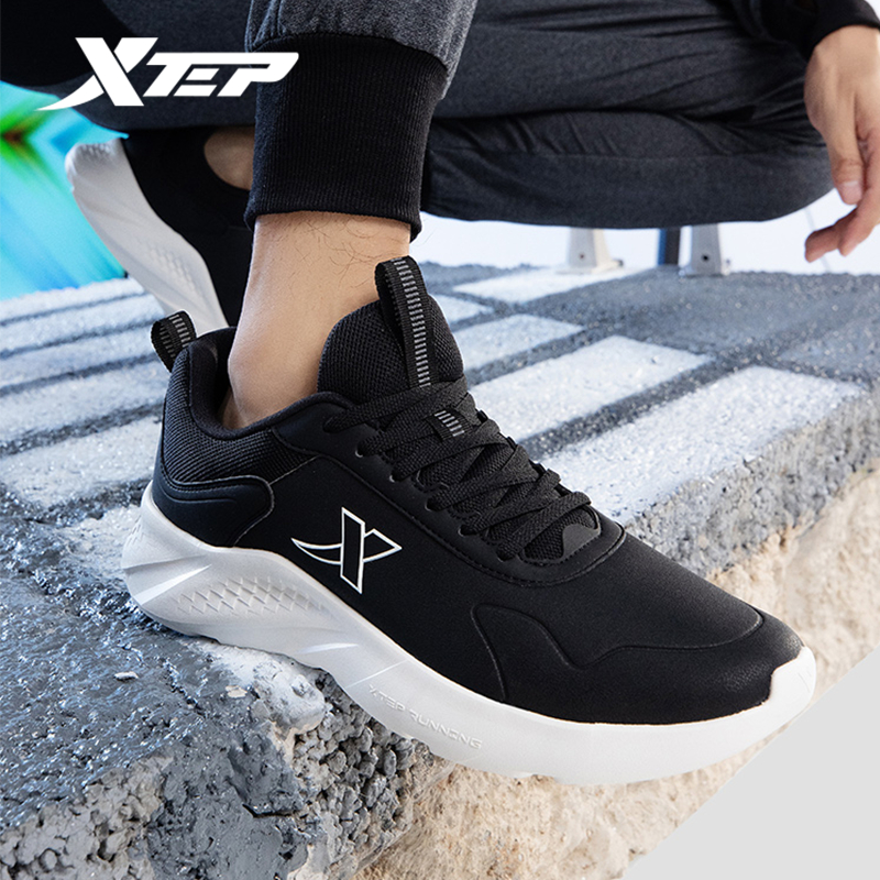 Xtep Running Shoes Men Comfortable Breathable Mesh Men's Sports