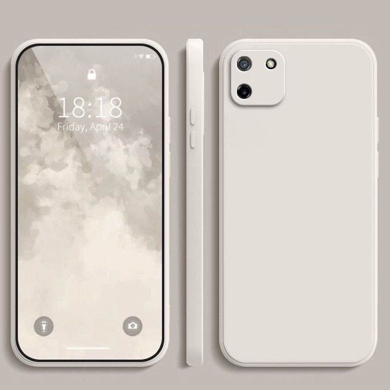 Custodia Compatibili con [ Realme C11 ] Sfondo Trasparente