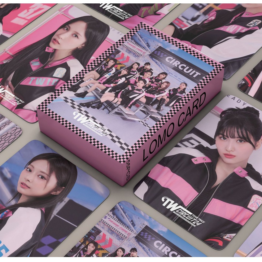 55pcs twice SEASON 'S GREETINGS 2024 Photocard Circuit24 Hallyu Card