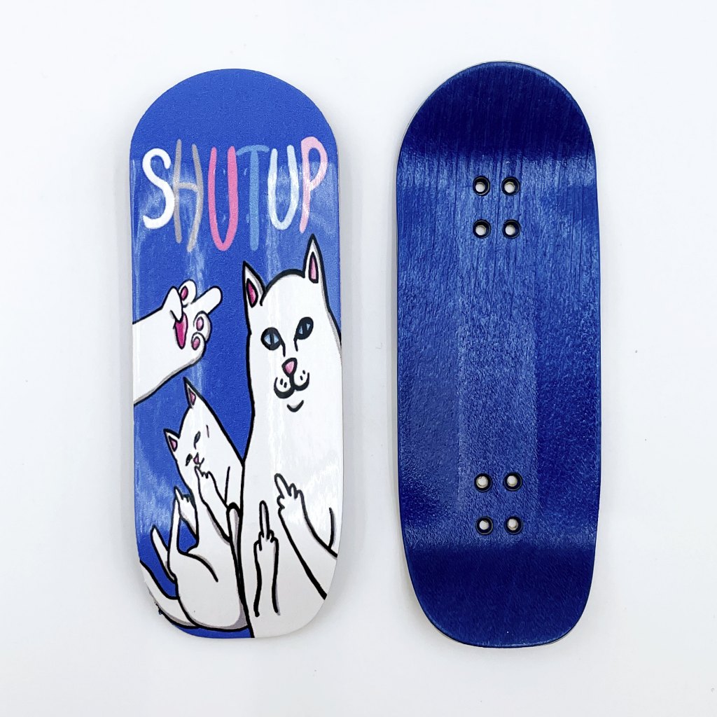 35mm Fingerboard Deck Old School Shape with Graphics for Professional ...