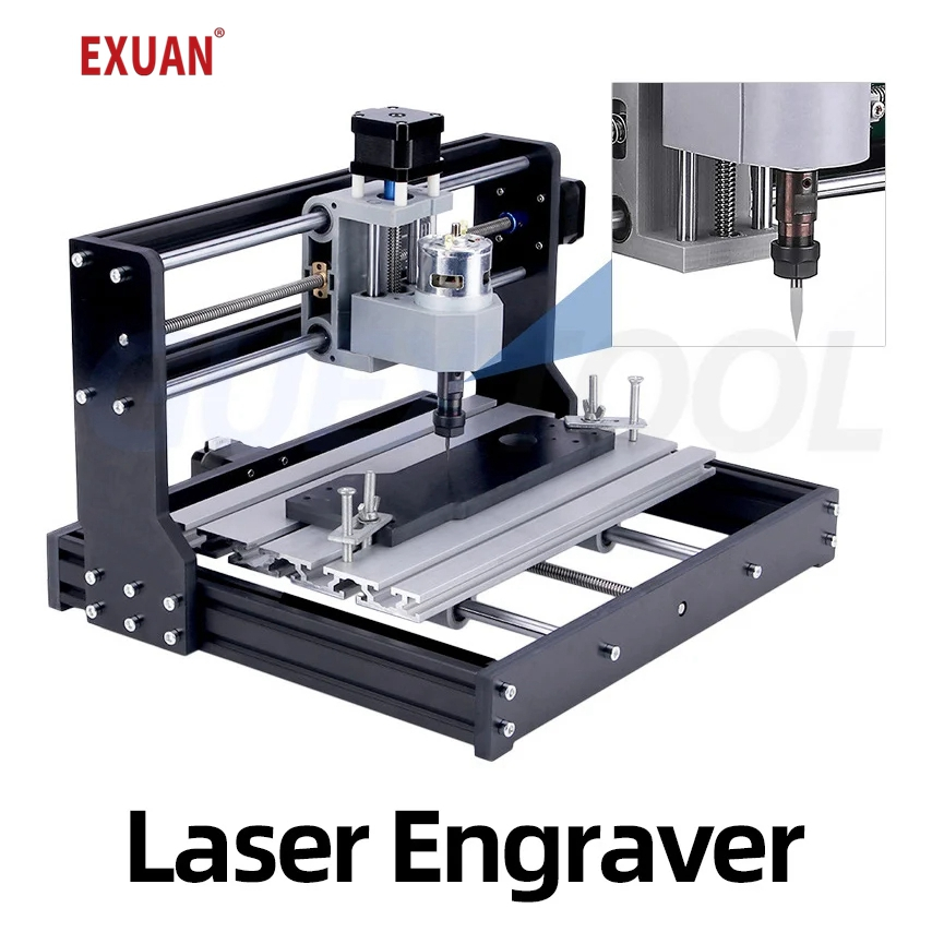 Newly CNC3018pro Laser Engraving Machine Three Axis Small CNC Engraving ...