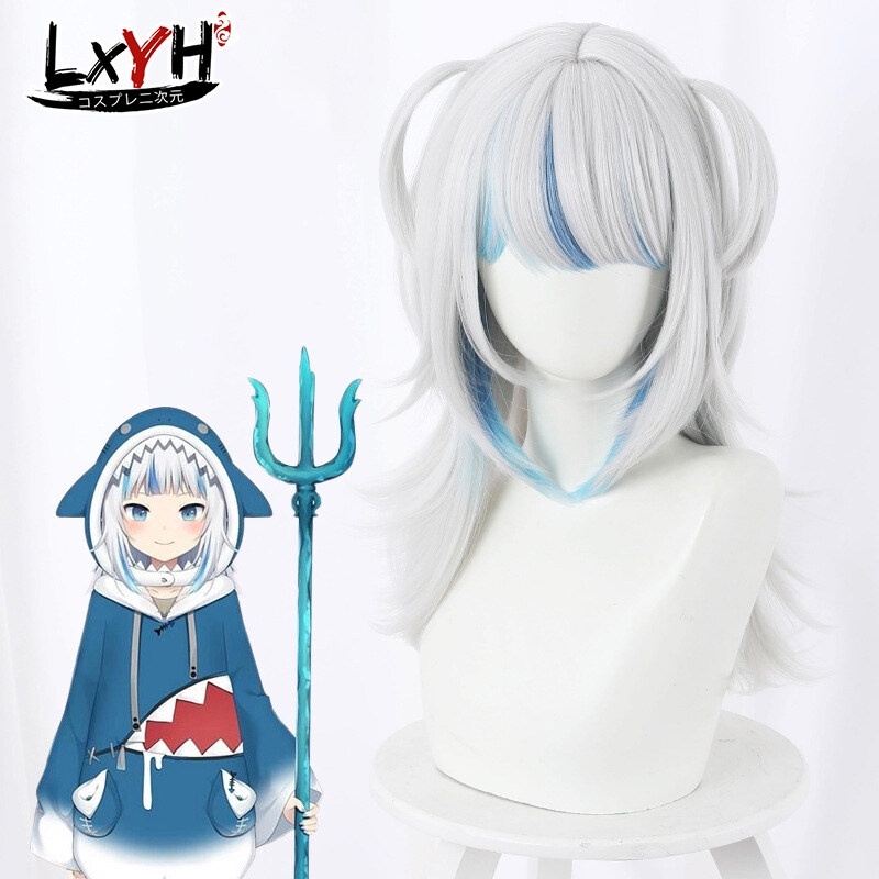 Gawr Gura Cosplay Costume Gawr Gura Shark Hoodie Jacket Outfit