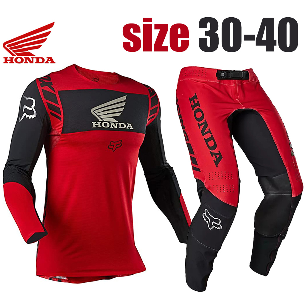 2023 New Arrive Honda Racing Suits For Mtb Motocross Riding Gear Set ...