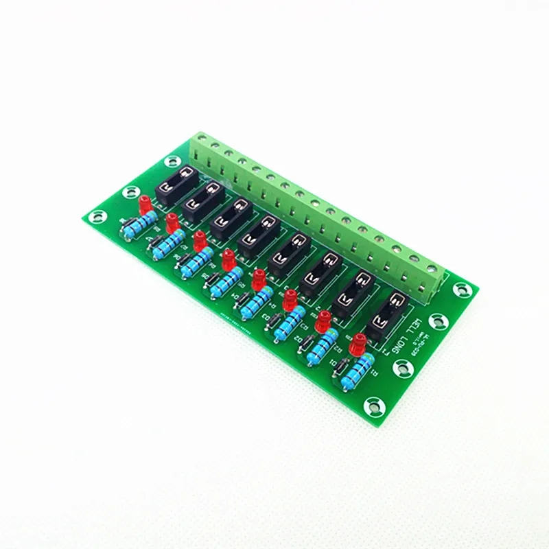 8 Position Fuse Holder Panel Mount Power Distribution Module Board ...