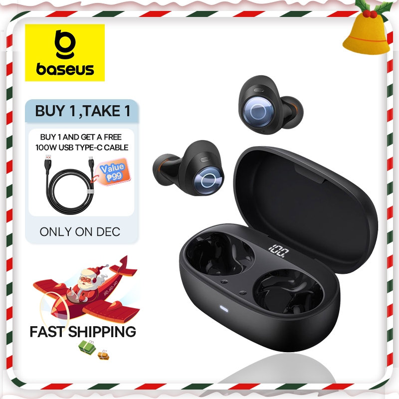 Baseus Bowie MA10 Pro ANC Wireless Earphone Bluetooth 5.3 48dB Noise ...