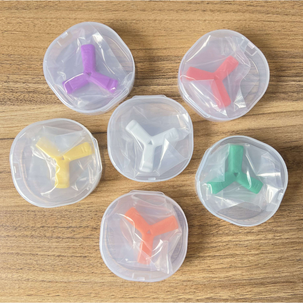 One Piece Triangular Tooth Chew Aligner Chewies Invisible Retainer ...