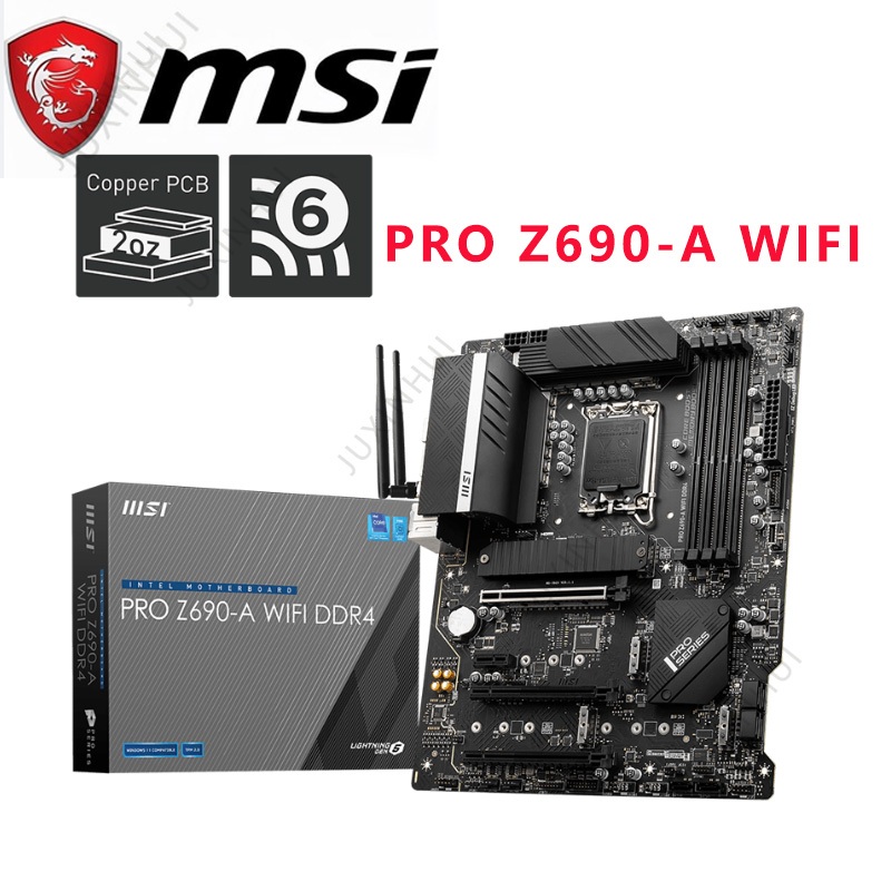 MSI PRO Z690-A DDR4 DDR5 WIFI ATX Intel Motherboard LGA1700 PRO Z690-A WIFI  DDR5 Z690 A | Shopee Philippines