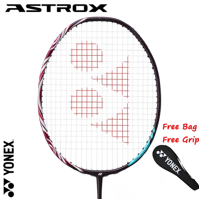 YONEX ASTROX 100ZZ Kurenai Badminton Racket Full Carbon Ultra Light Single  Racket Speedy Attacking Badminton Racket