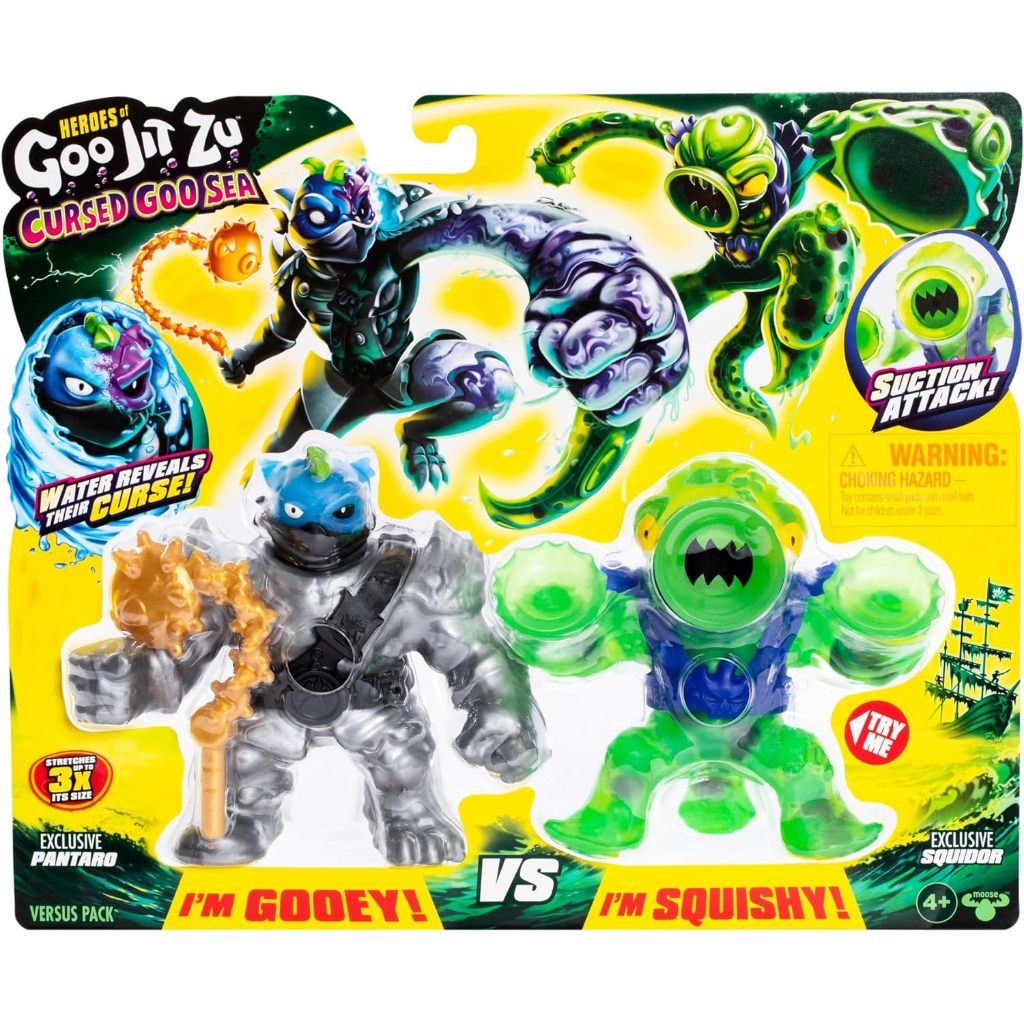 Heroes of Goo Jit Zu Cursed Goo Sea Versus Pack | Exclusive 2 Figure ...