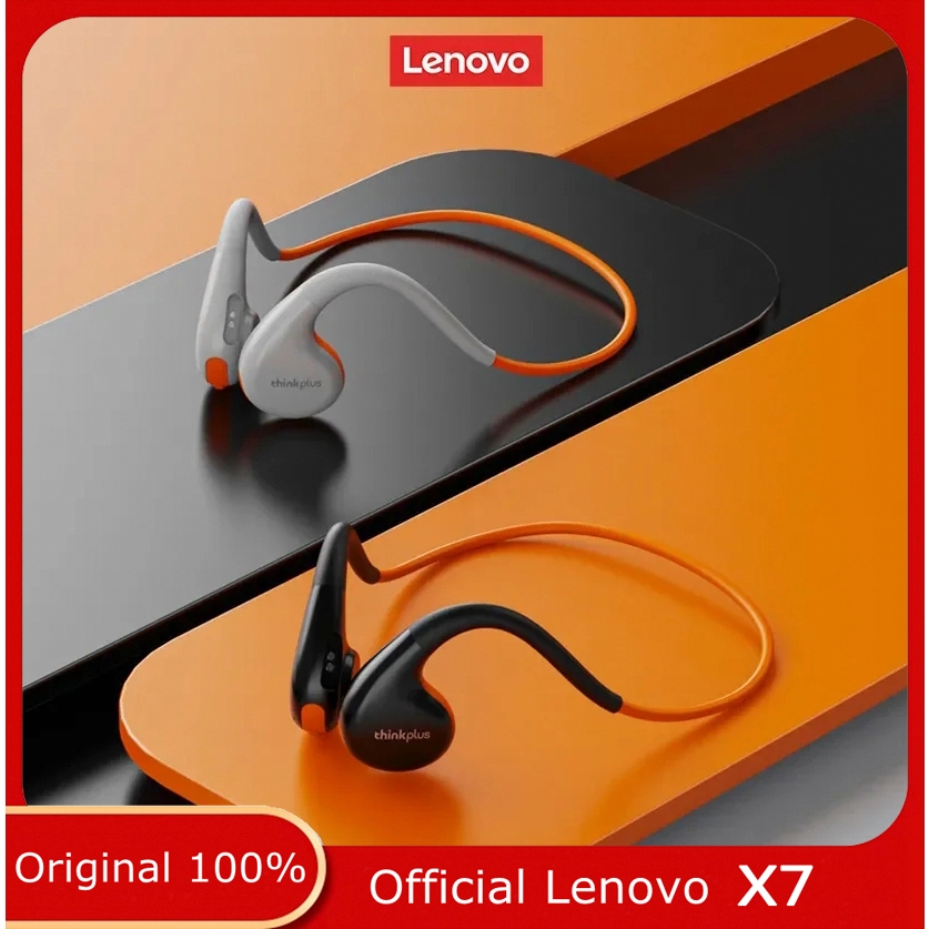 Original Lenovo X7 Air Conduction Headphone Wireless Bluetooth 5.3 Bone ...