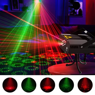 Usb Mini Laser Light Sound Control Projecteur Light Stage Light Bar  Stroboscope Télécommande Laser Light Ambient Light