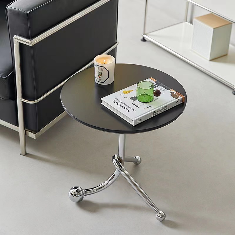 Medieval Style Stainless Steel Small Apartment Living Room Coffee Table ...