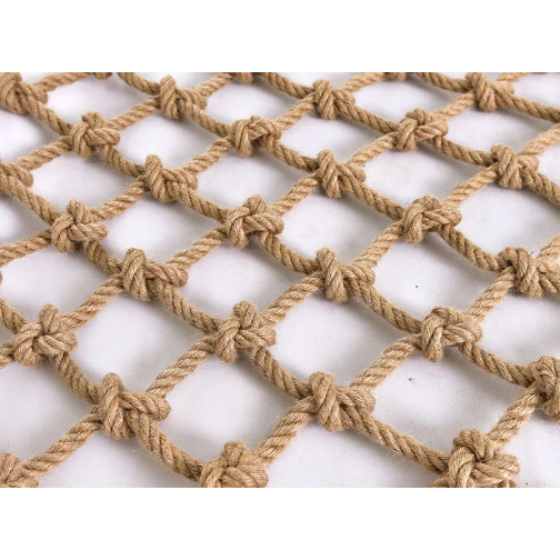 Hemp rope mesh, decorative net, ceiling net, wall hanging net, climbing ...