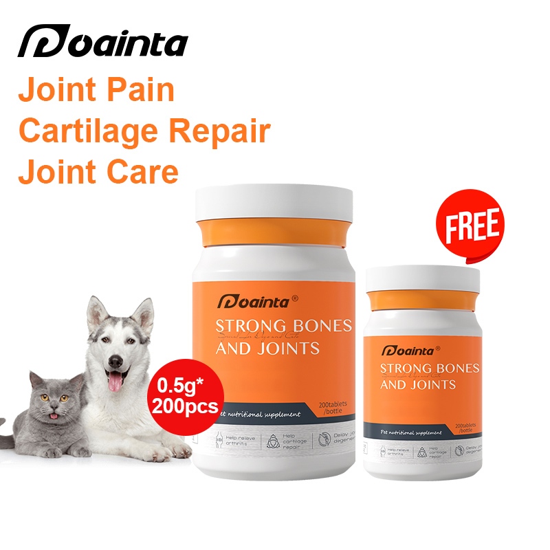 PUAINTA Pets Chondroitin Glucosamine for Dogs and Cats Bone and Joint Supplement Joint Care