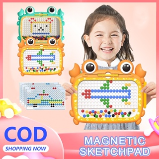 Magnetic Drawing Board Toddler Toys for Boys Girls, 12 Inch Magna Erasable  Doodle board for Kids A Colorful Etch Education Sketch Doodle Pad Toddler  Toys for Age 3-7 Year Old boy Girl 