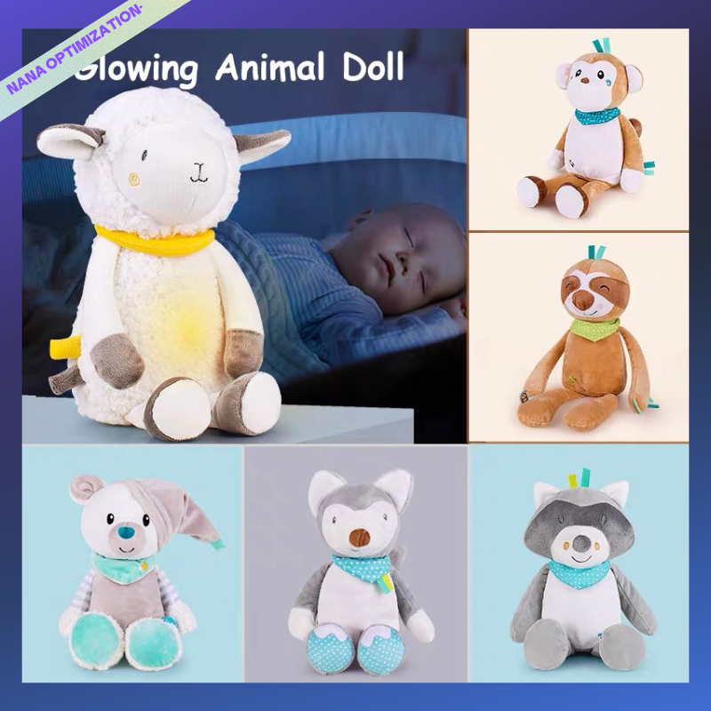 Essential Toys for Newborns, Soothing Dolls for Infants, Cartoon Bears