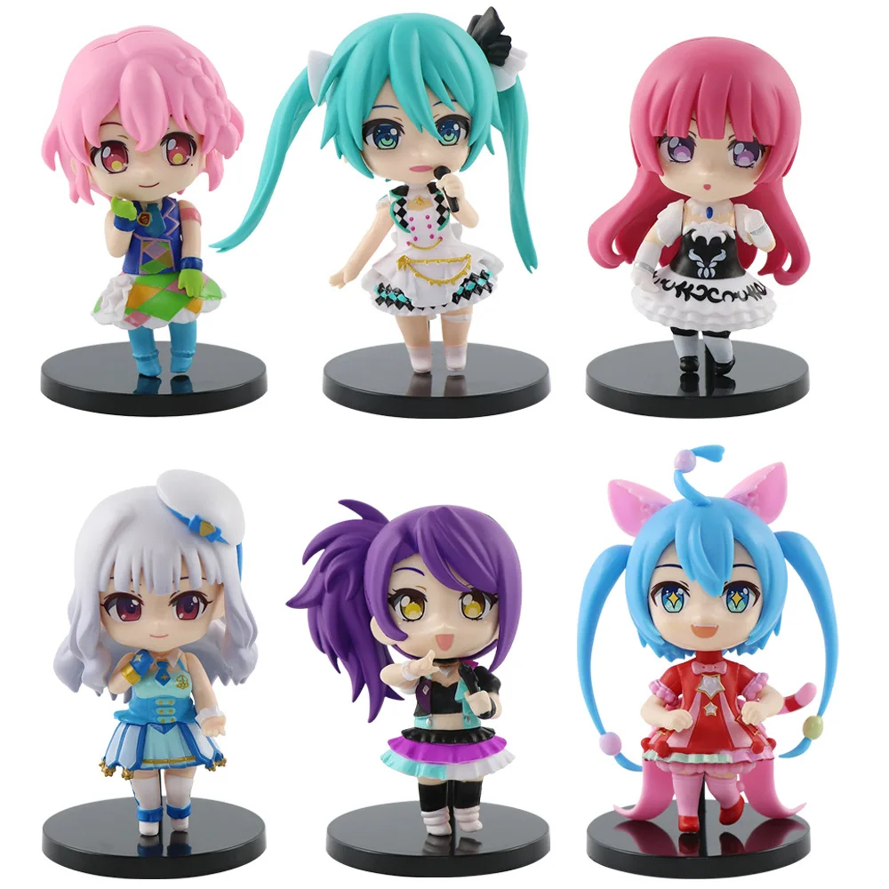 Project SEKAI COLORFUL STAGE! フィギュア 12体 Project SEKAI Colorful Stage 12 Figure Set 6pcs/set 8CM