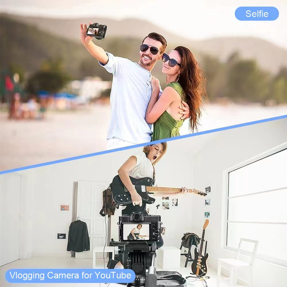 【On Sale】VETEK3 Digital camera 48 million high-definition pixel 16 ...