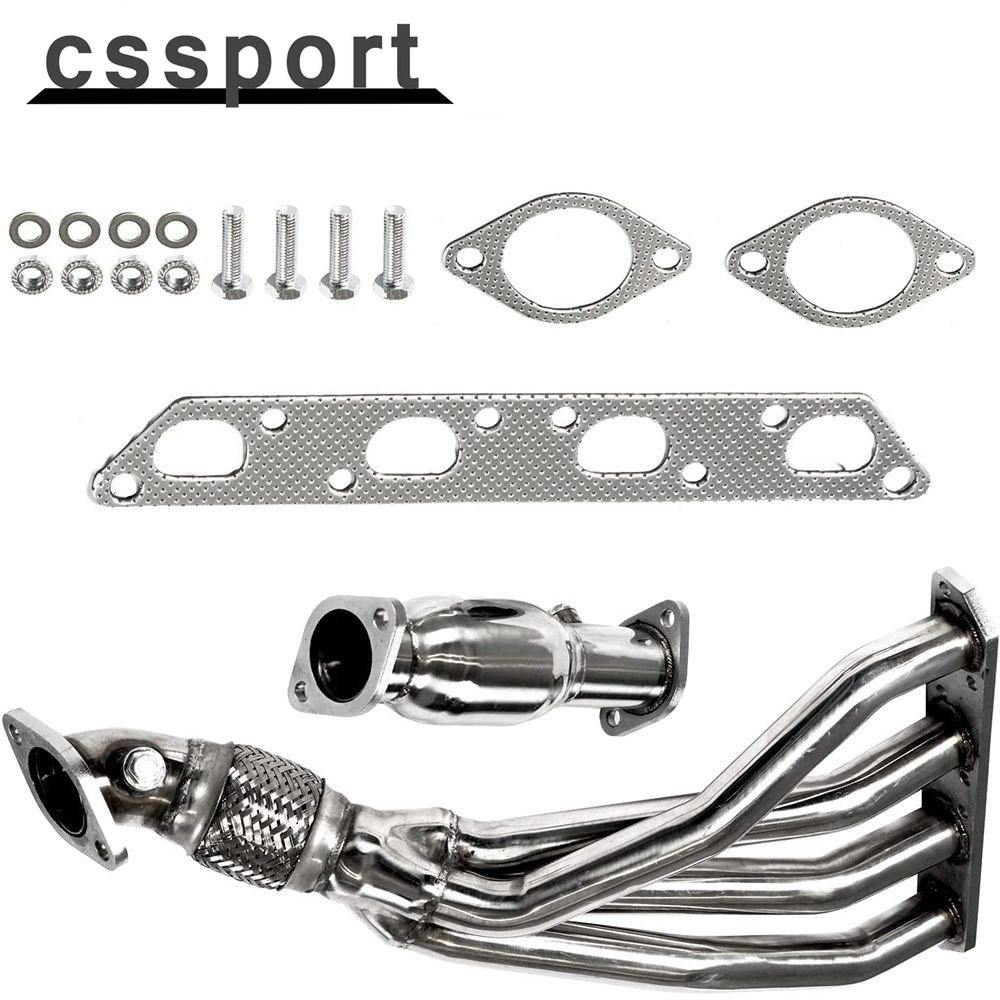 Stainless Steel Exhaust Headers Manifold Long Tube Exhaust Manifold ...