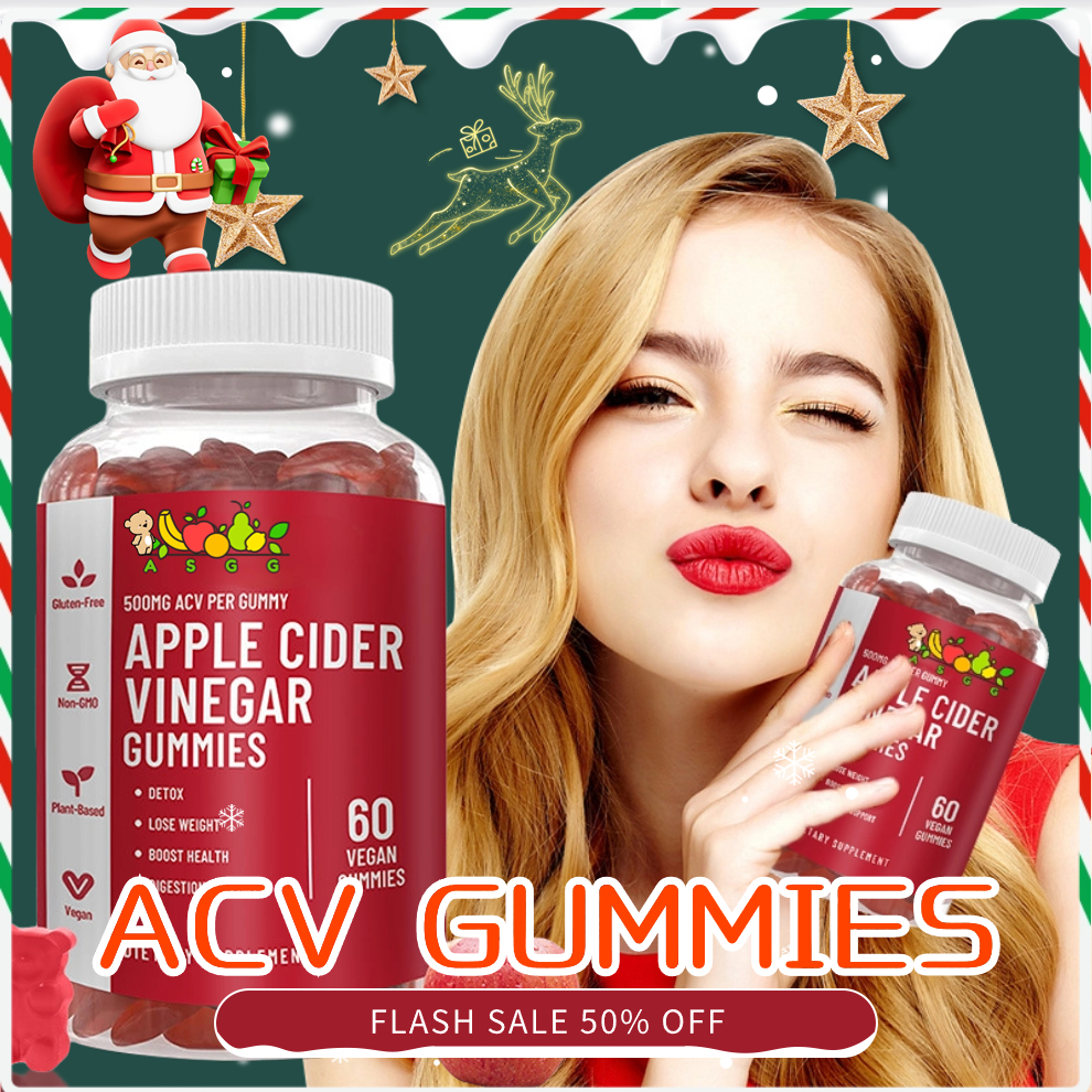 Apple Cider Vinegar Gummies ASGG Gluta Collagen Health and Beauty